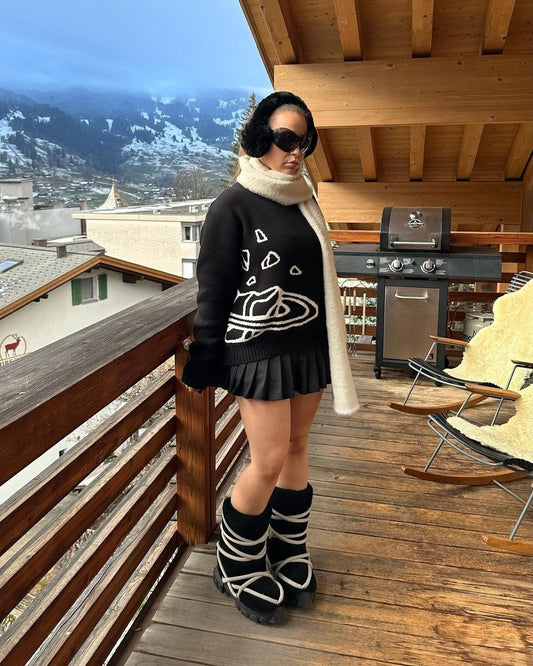 European And American Autumn And Winter Warm Pullover Knitted Sweater