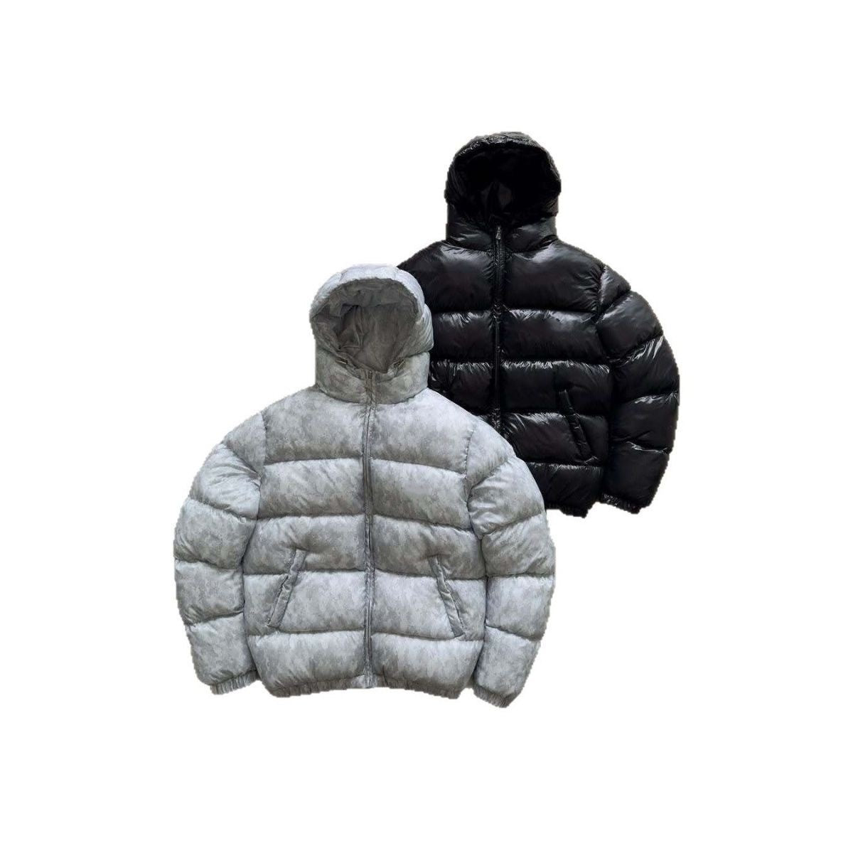 Men's and Women's Cotton-padded Hooded Jackets