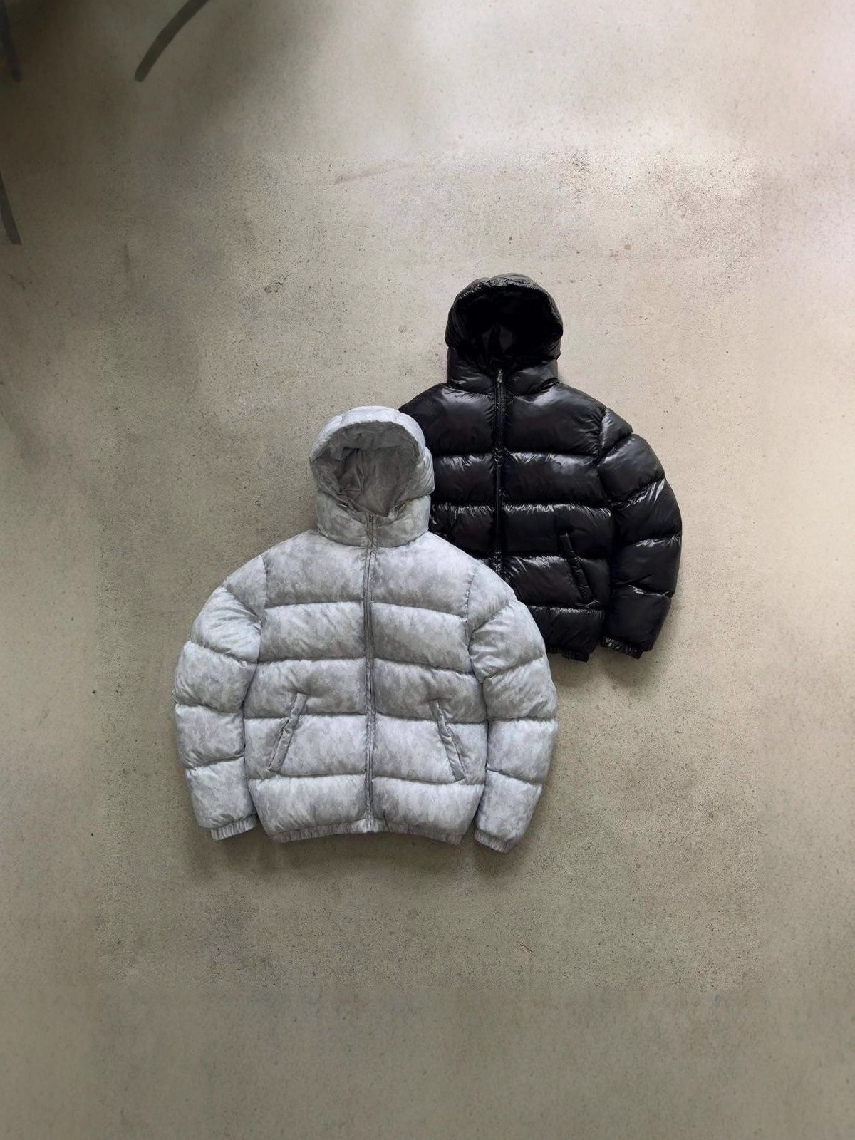 Men's and Women's Cotton-padded Hooded Jackets